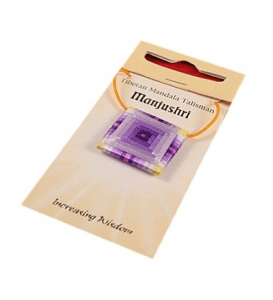 Colgante Mandala Talismán Manjushri - Incremento de la sabiduría